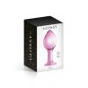 Plug anal boule large en verre rose N°32 - Glossy Toys