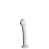 Dildo en verre point G 17.5cm Transparent N°14 - Glossy Toys