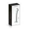 Dildo en verre point G 17.5cm Transparent N°14 - Glossy Toys