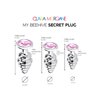 My BEEHIVE Secret Plug 2 Couleurs 3 Tailles au choix- Clara Morgane