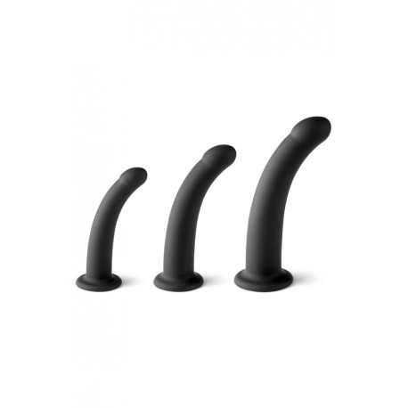 SET DILDO NOIR S/M/L VIRGITE