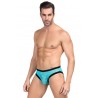 SLIP HOMME DENTELLE TURQUOISE