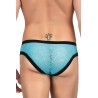 SLIP HOMME DENTELLE TURQUOISE