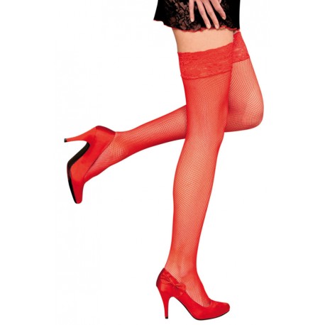 BAS AUTOFIXANT CAMILLA ROUGE