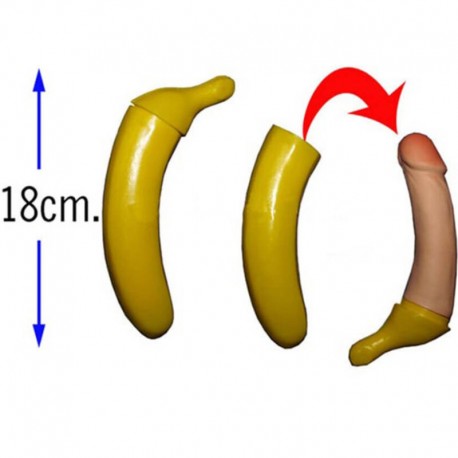 Sextoy En Forme De Banane ZiZi - Dilatateur Jaune - Neuf - Unisexe