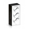 GLASS SET 17 CLEAR GLOSSY TOYS