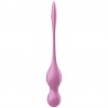 BOULES VIBRANTES DE KEGEL LOVE BIRDS ROSE- SATISFYER -