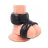 POWERING - ANNEAU PÉNIS DOUBLE SUPER FLEXIBLE ET RÉSISTANT PR09 NOIR