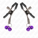 KINK - PINCE À METON DOUBLE CLOCHE VIOLET 6 CM