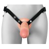 gode ceinture -Hollow Silicone Strap-on - 21,6 cm
