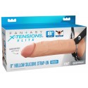 gode ceinture -Hollow Silicone Strap-on - 21,6 cm