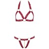 Ensemble 2 Pièces Soutien-Gorge Ouvert et String - Cottelli Collection