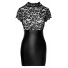 Robe courte et moulante - Noir Handmade- Taille M