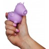 mini stimulateur licorne Karma Lilac au museau palpitant intense