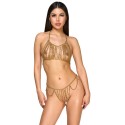 Bikini doré à chaînes de Cottelli