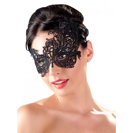 masque en broderies asymétriques