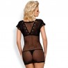Nuisette Noire translucide - 821-Che-1- obsessive- S/M