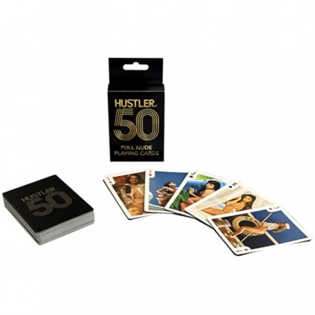 50 CARTES À JOUER NUES COMPLÈTES - HUSTLER - KHEPER GAMES -