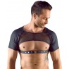crop top en lycra et résille - Svenjoyment