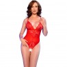 CHILIROSE - CR 4870 BODY SANS FOURCHE ROUGE
