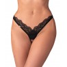 String ouvert de belle coupe Arrowel de Obsessive