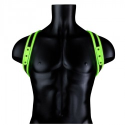 Harnais phosphorescent Sling Glow Noir-Vert Néon L/XL