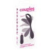 COUPLES CHOICE - VIBROMASSEUR TRIPLE STIMULATION POUR COUPLE