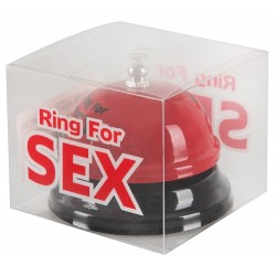 ORION - Cloche de table rouge