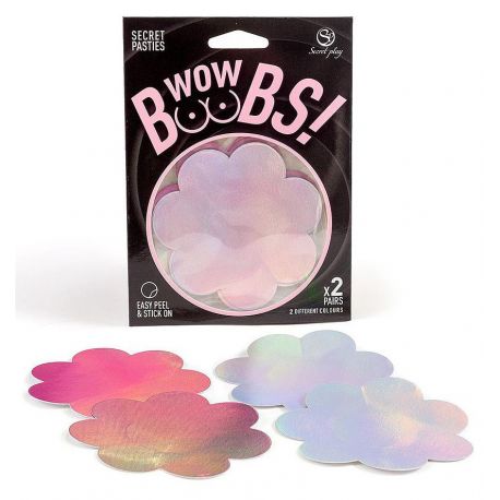 Secret play - Cache-tétons Wow boobs flower