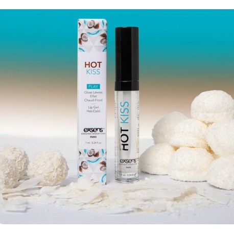 Gloss lèvres effet chaud-froid - Hot Kiss - 7ml -exsens
