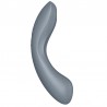 SATISFYER - CURVE TRINITY 1 AIR PULSE VIBRATION GRIS