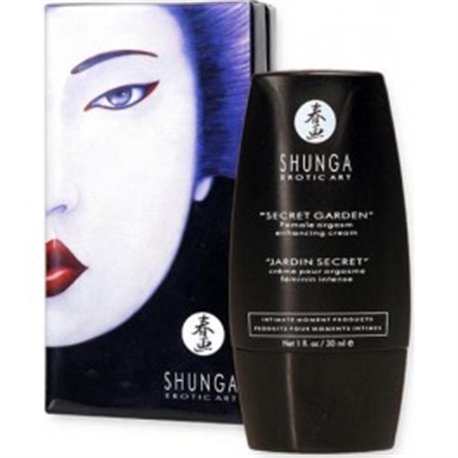 Crème orgasme Secret garden Shunga