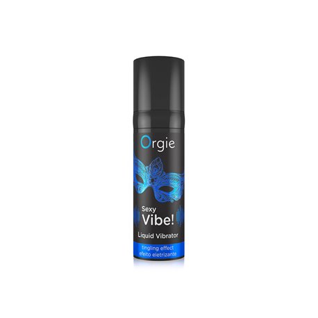 Sexy vibe liquid vibrator gel excitant pour elle et lui 15ml Orgie
