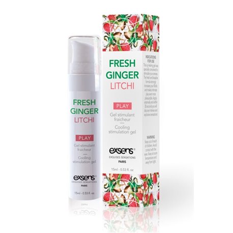 GEL STIMULANT FRAICHEUR EXSENS LITCHI GINGER