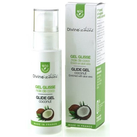 Gel Glisse Bio Noix de Coco - 100 ml Divinextases