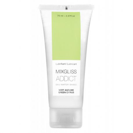 Addict Vert Agrume 70 ml Lubrifiant Eau Mixgliss