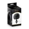 Plug anal noir pompon queue de lapin Sweet Caress