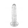 Gode translucide en jelly 18cm Pure Jelly