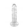 Gode translucide en jelly 18cm Pure Jelly
