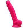 Gode Réaliste Rose Double Densité N° 1 - 17,5 cm Silexd