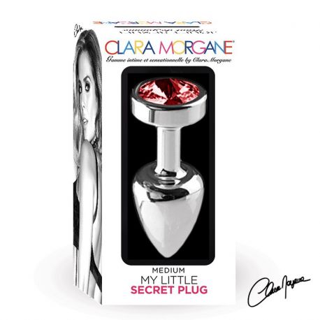 Plug Anal M rouge My Little Secret Plug Clara Morgane