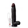 The Power Black Vibromasseur réaliste 31cm Captain Red