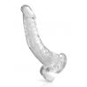 Gode translucide en jelly 22cm Pure Jelly