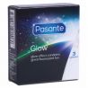 3 preservatifs Fluorescent Taille 53 Pasante